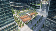 Outdoor Pickleball and Padel Venue with Café and Bar to Launch at Seaport This Summer