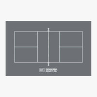 Pickleball Court Co. Light Gray Pickleball Court Flooring - Classic Series