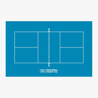 Pickleball Court Co. Sky Blue Pickleball Court Flooring - Classic Series